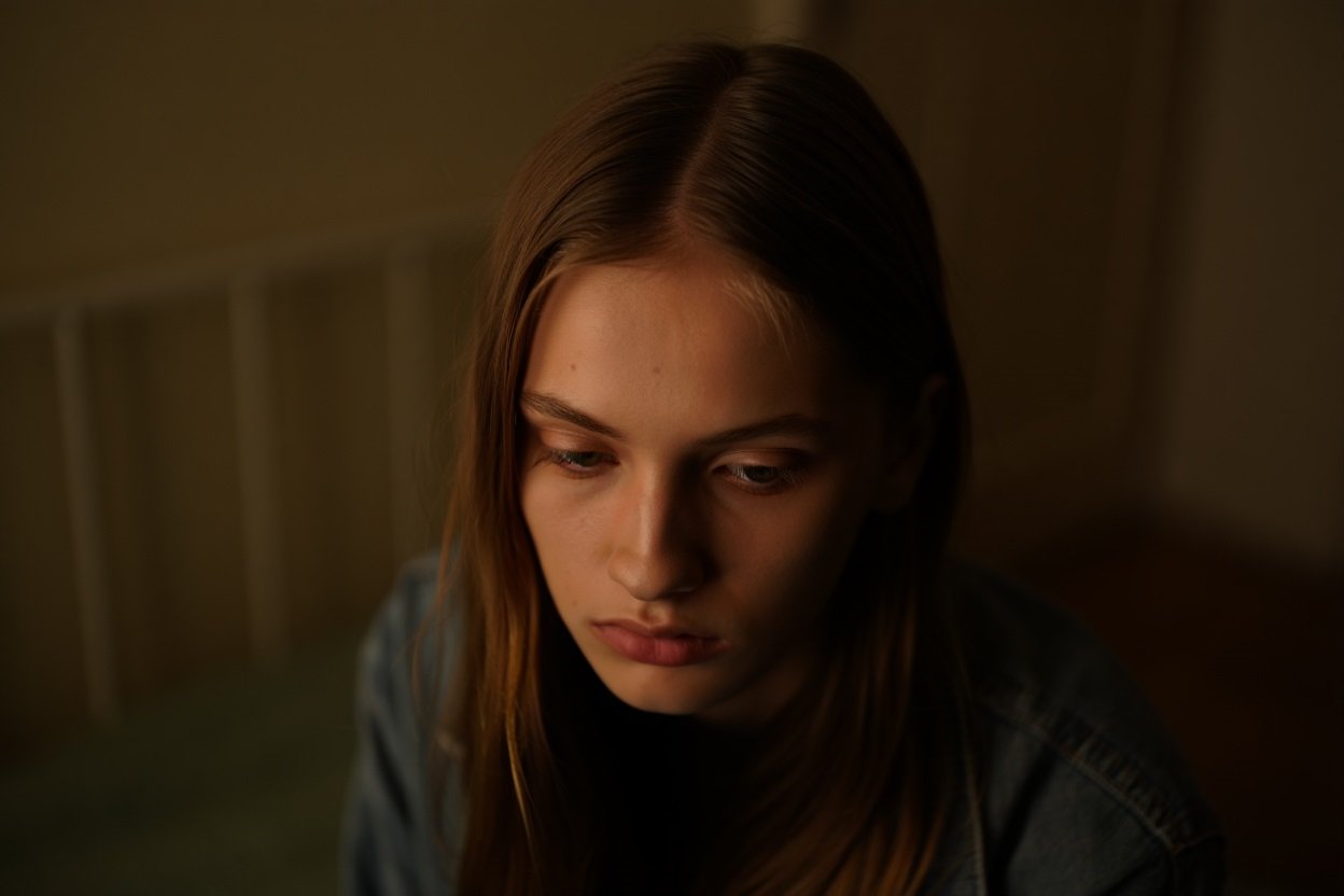 Женщина в депрессии